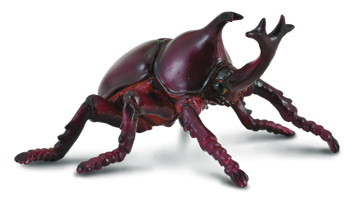 Collecta Rhinoceros Beetle Figure (Red)