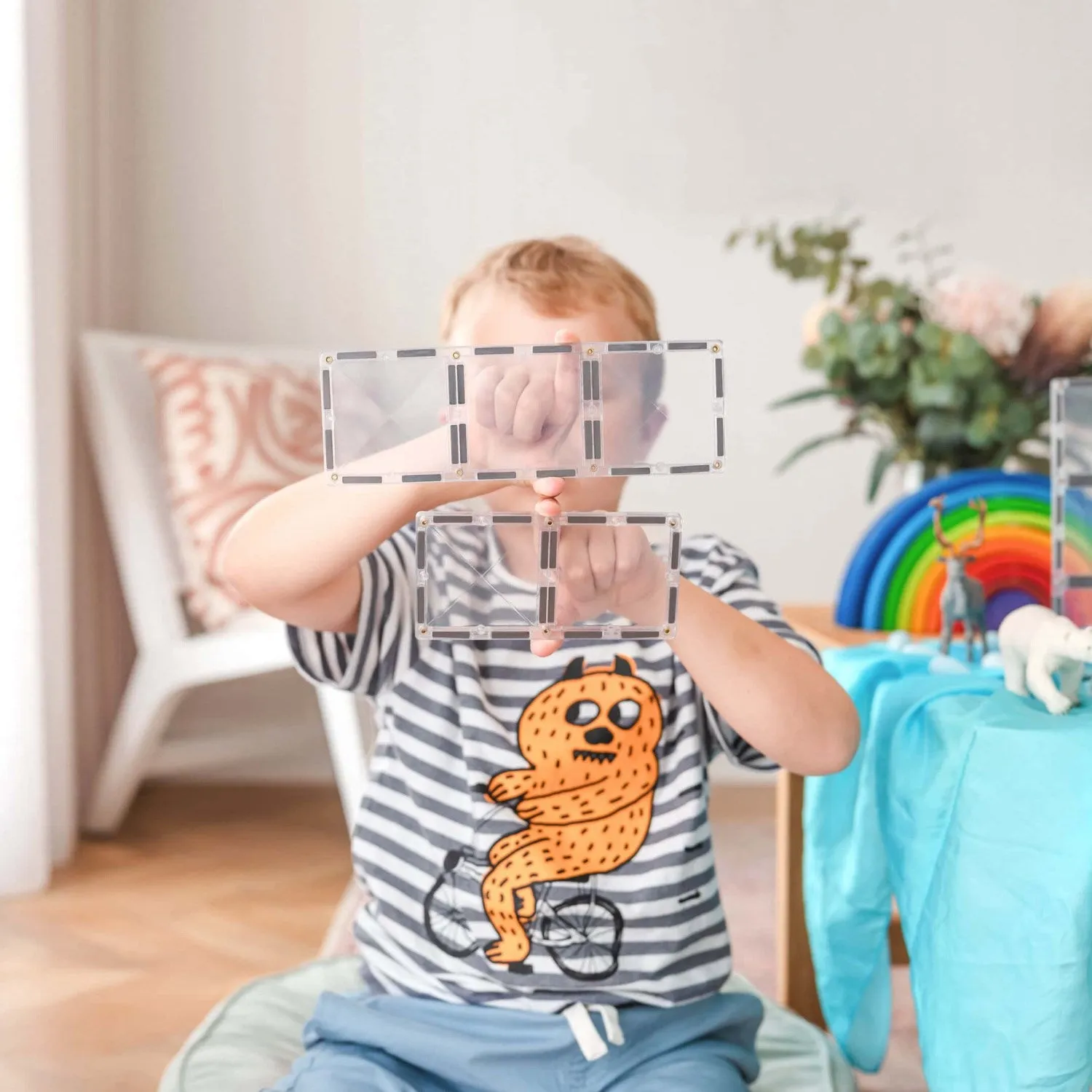 Connetix Clear Rectangle Pack 12 Pieces
