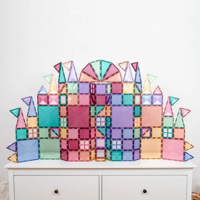 Connetix Tiles | 202 Piece Pastel Mega Pack