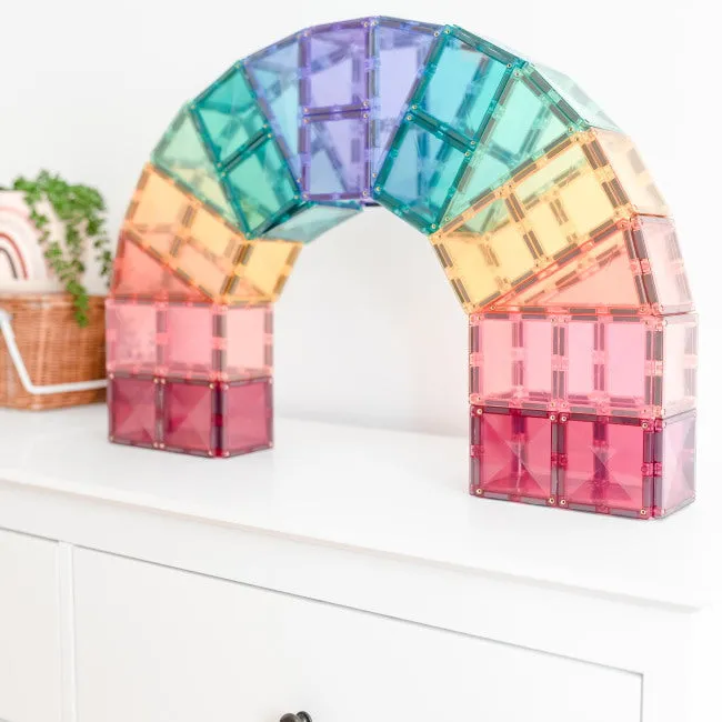 Connetix Tiles | 202 Piece Pastel Mega Pack