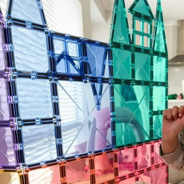 Connetix Tiles | 202 Piece Pastel Mega Pack