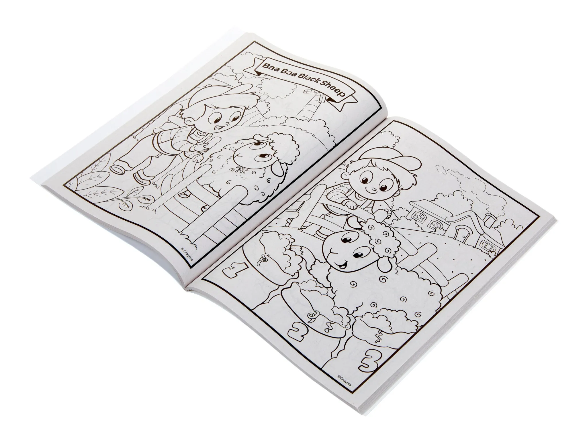 Crayola Nursery Rhymes Colouring Book 96 Pages