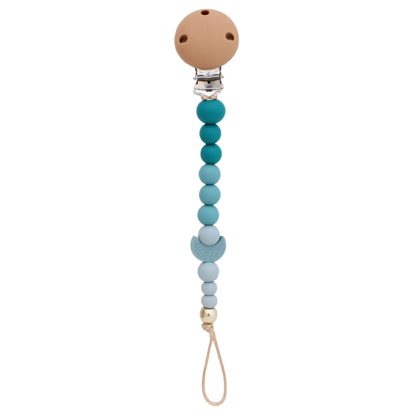 Crescent Moon Dummy Clip - assorted