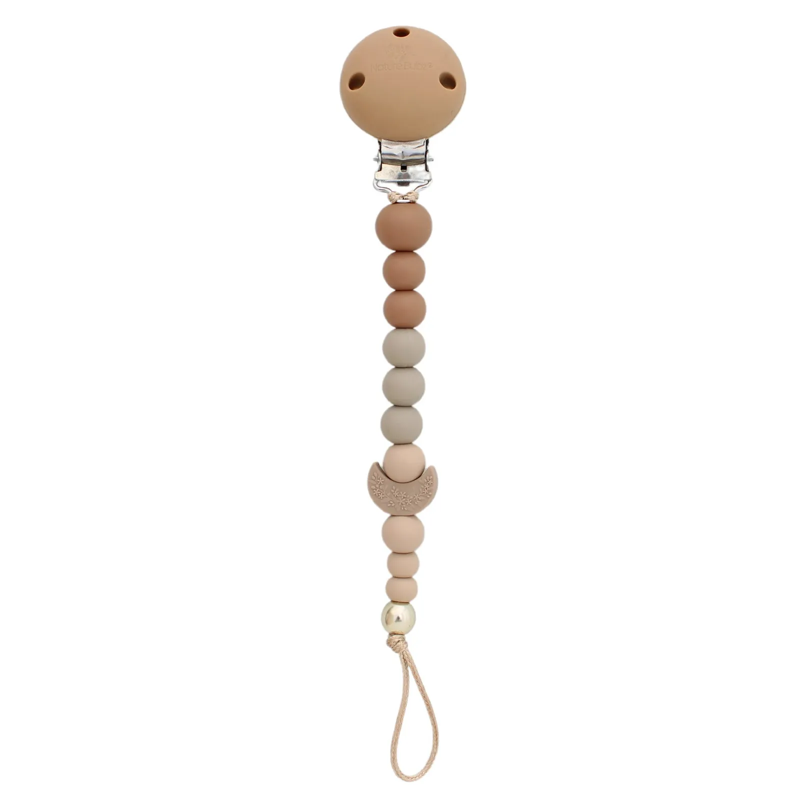 Crescent Moon Dummy Clip - assorted