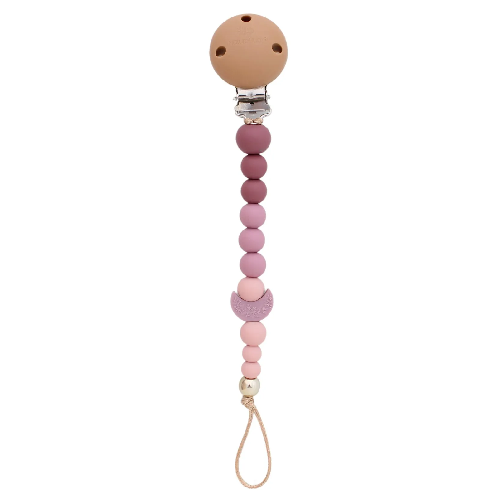 Crescent Moon Dummy Clip - assorted
