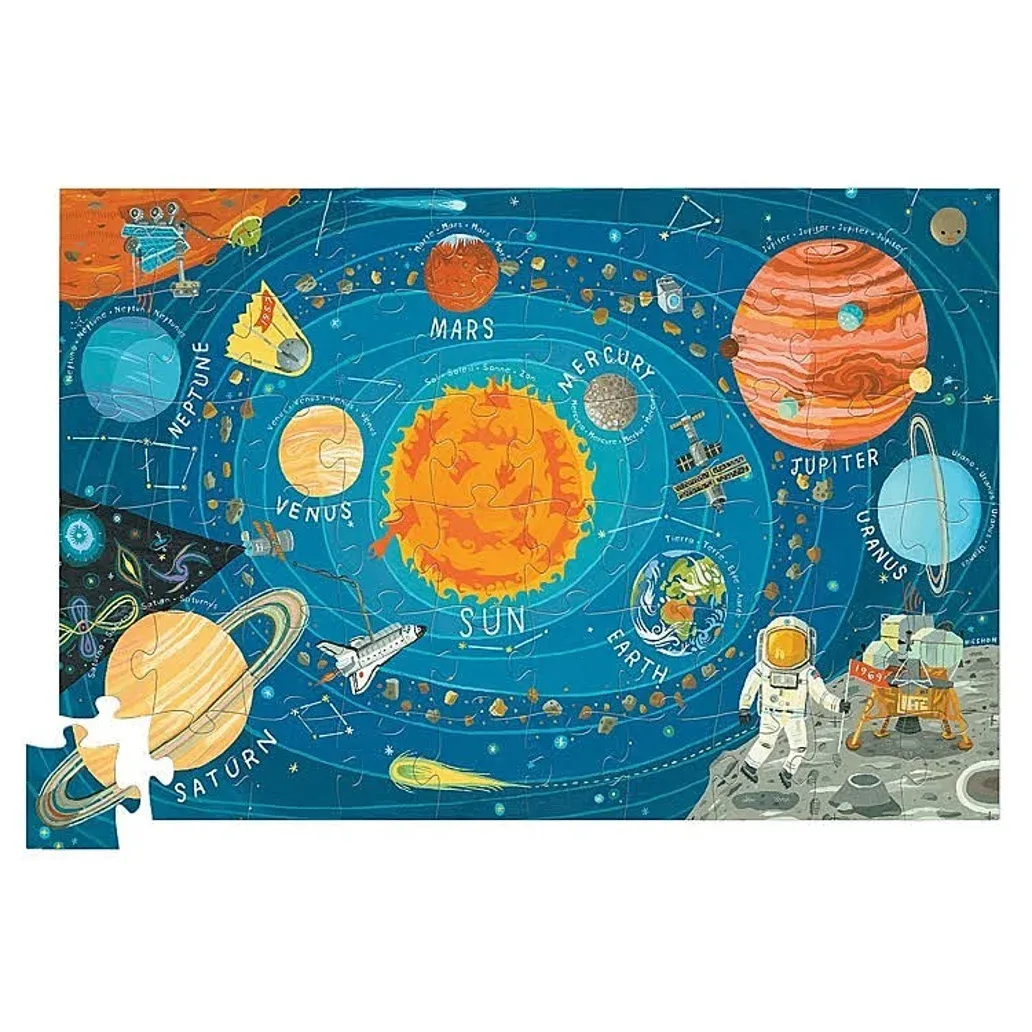 Croc Creek 100 Piece Discovery Puzzle Space