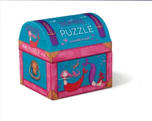 Crocodile Creek 24 Piece Mini Shaped Puzzle Mermaids