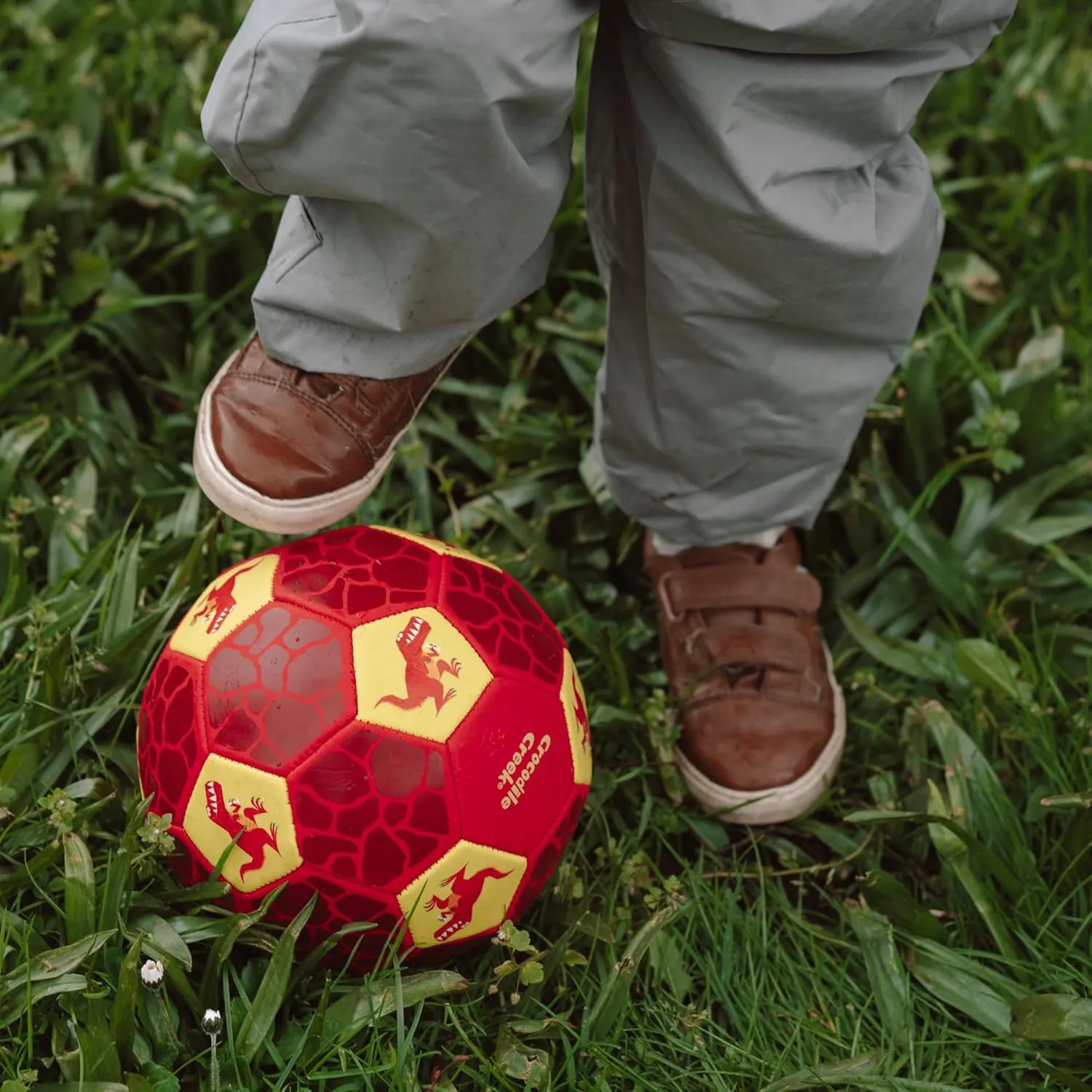 Crocodile Creek Soccer Ball | Size 3 Dinosaur