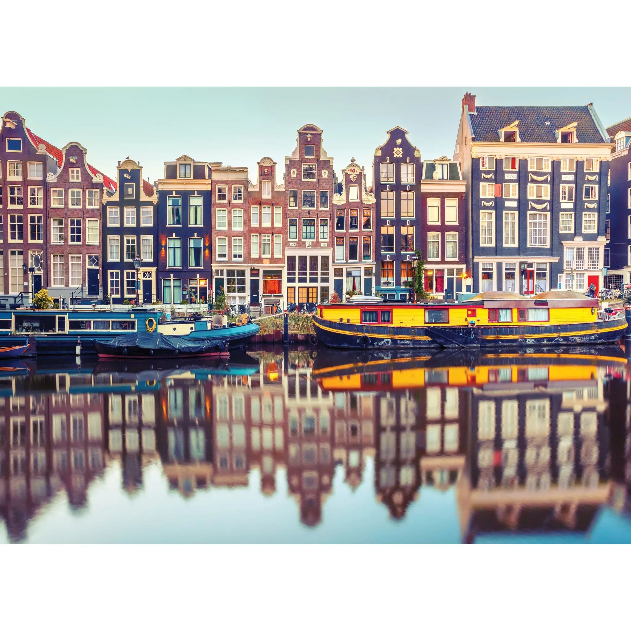 Crown Amsterdam Canal 1000 Piece Puzzle
