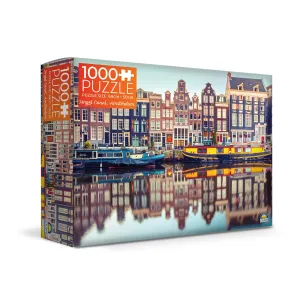 Crown Amsterdam Canal 1000 Piece Puzzle