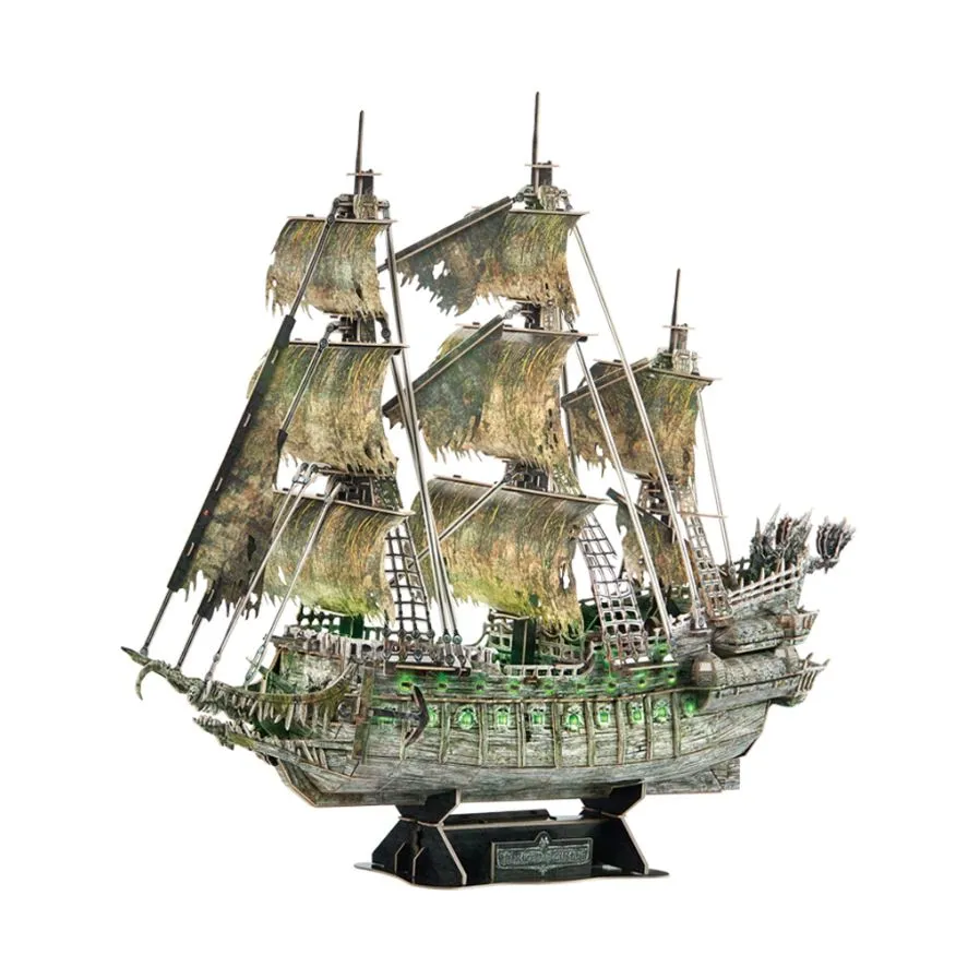 Cubic Fun 3D Puzzle Flying Dutchman With Led Lights