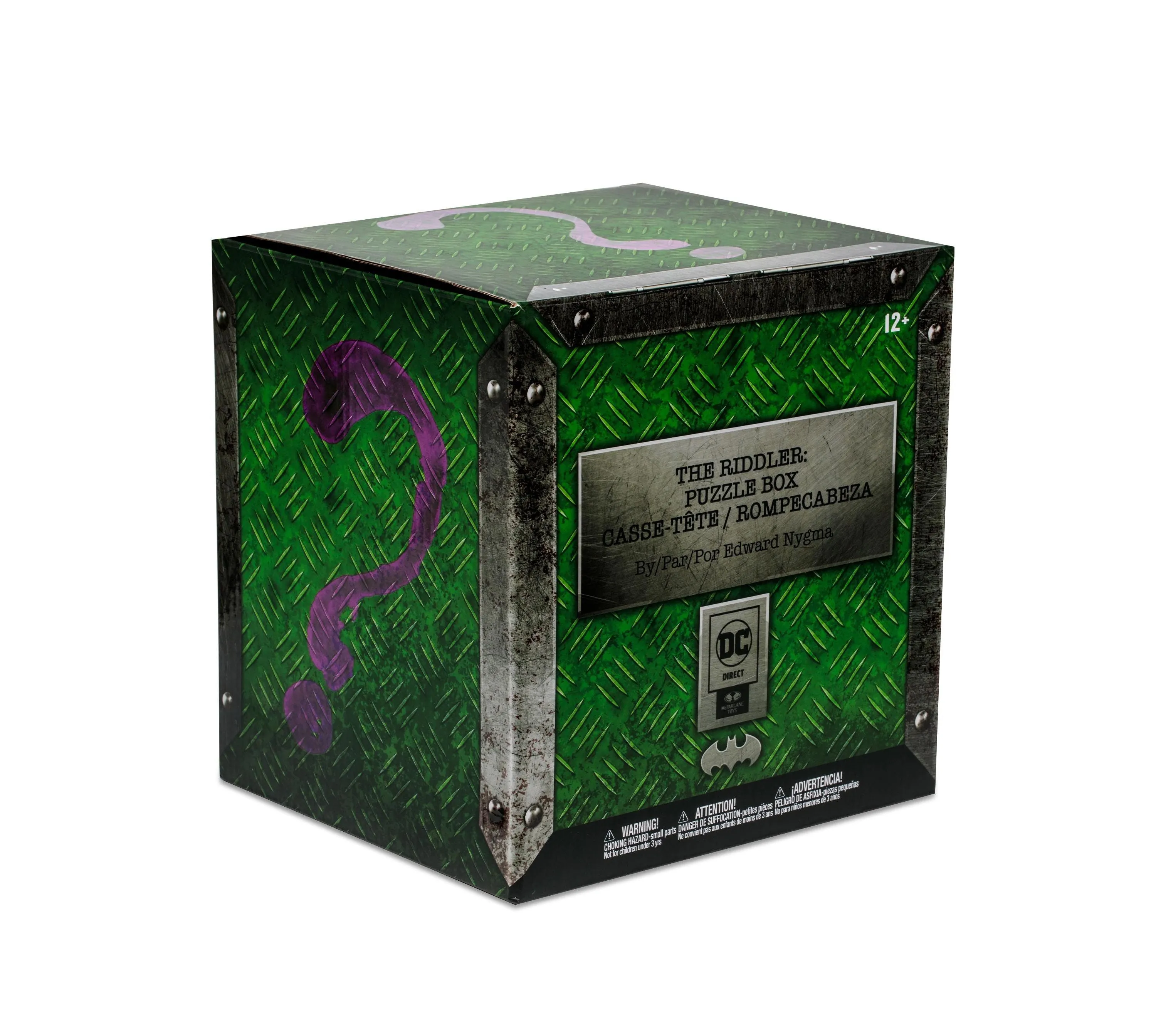 DC Comics The Riddler Puzzle Box, 1:1 Scale Collectible with Batarang
