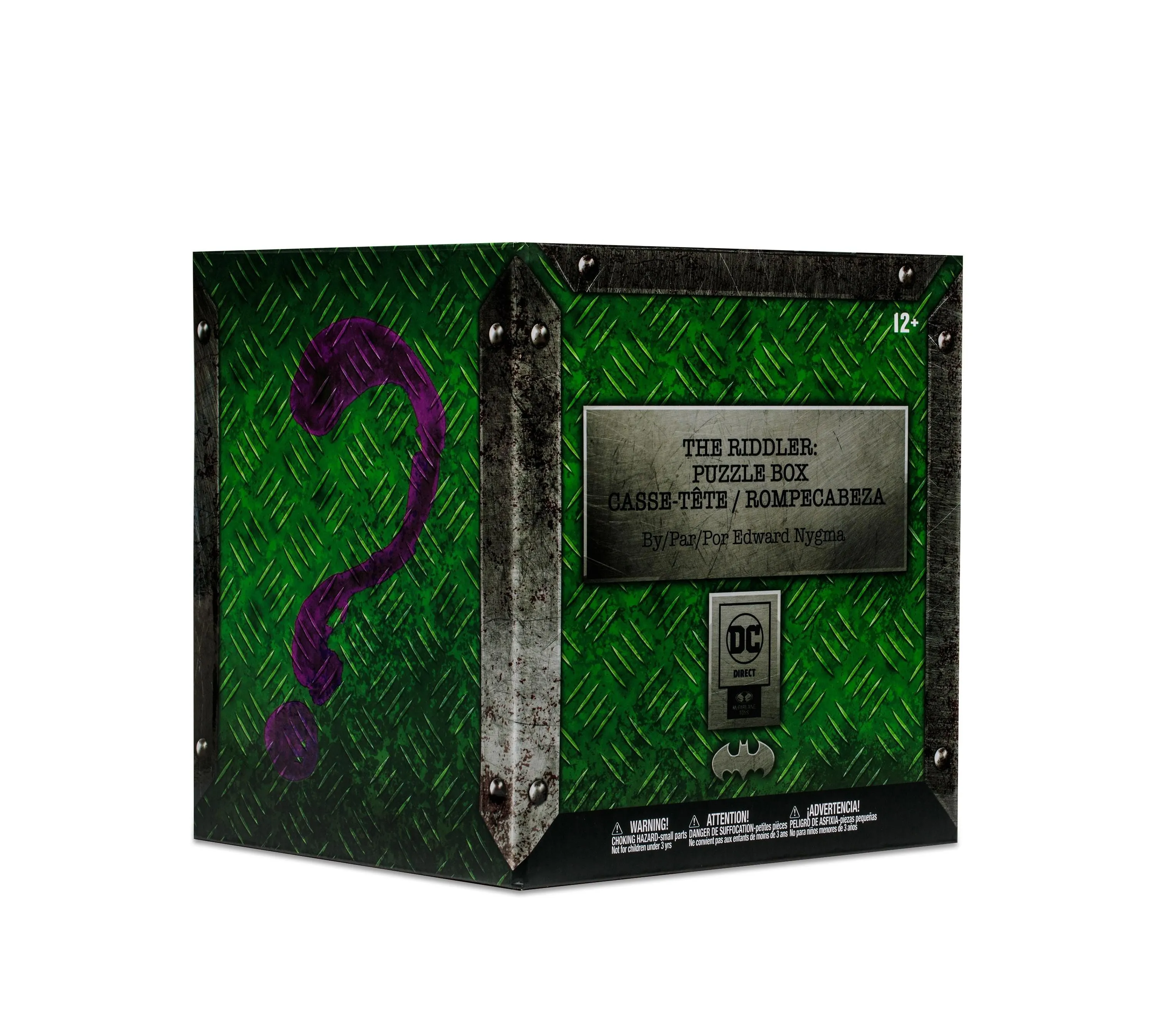 DC Comics The Riddler Puzzle Box, 1:1 Scale Collectible with Batarang