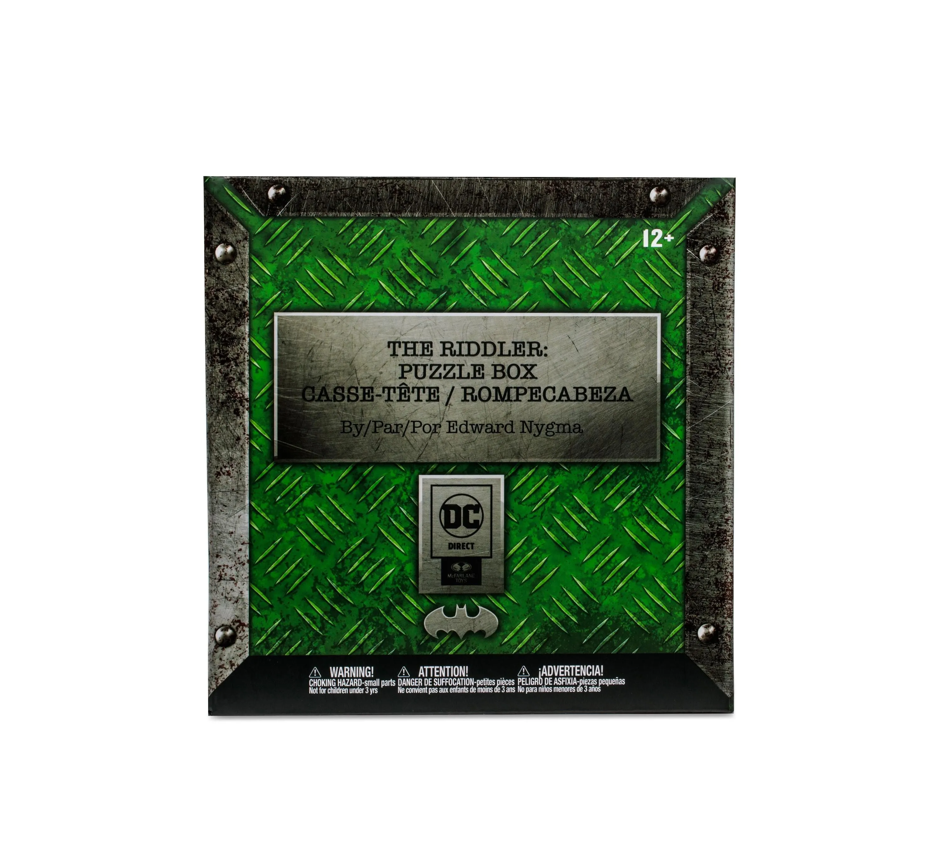 DC Comics The Riddler Puzzle Box, 1:1 Scale Collectible with Batarang