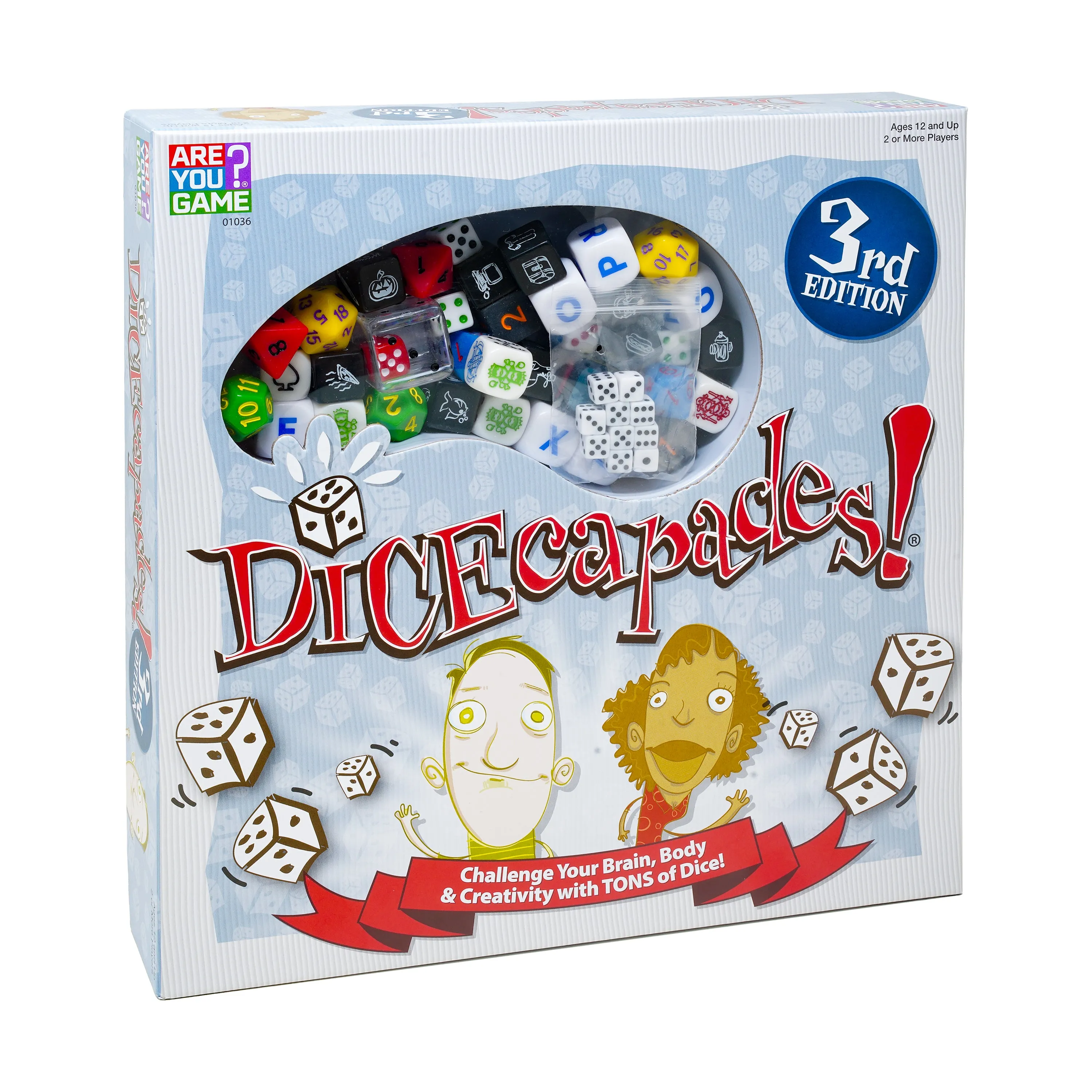 DICEcapades! 3rd Edition Family Board Game