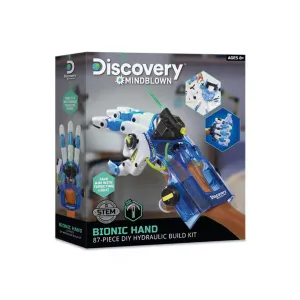 Discovery Mindblown Bionic Hand 87-Piece DIY Hydraulic Build Kit