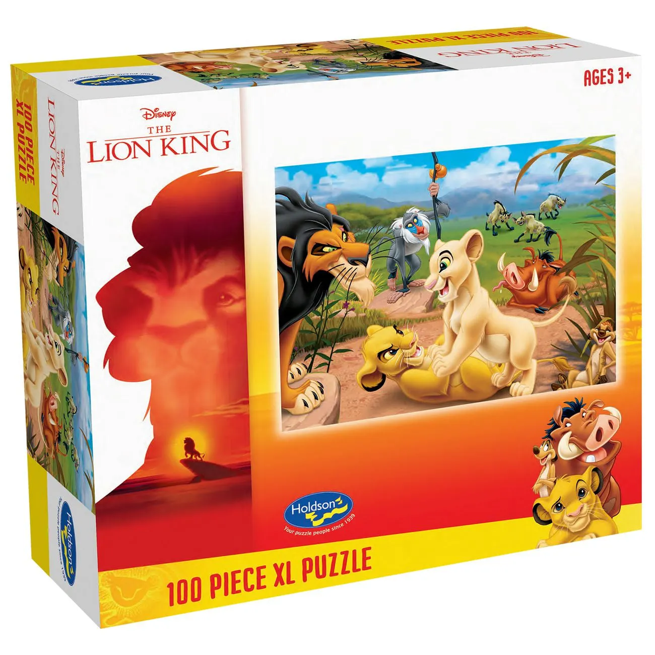 Disney Lion King 100 Piece Xl Puzzle Simba's Pride