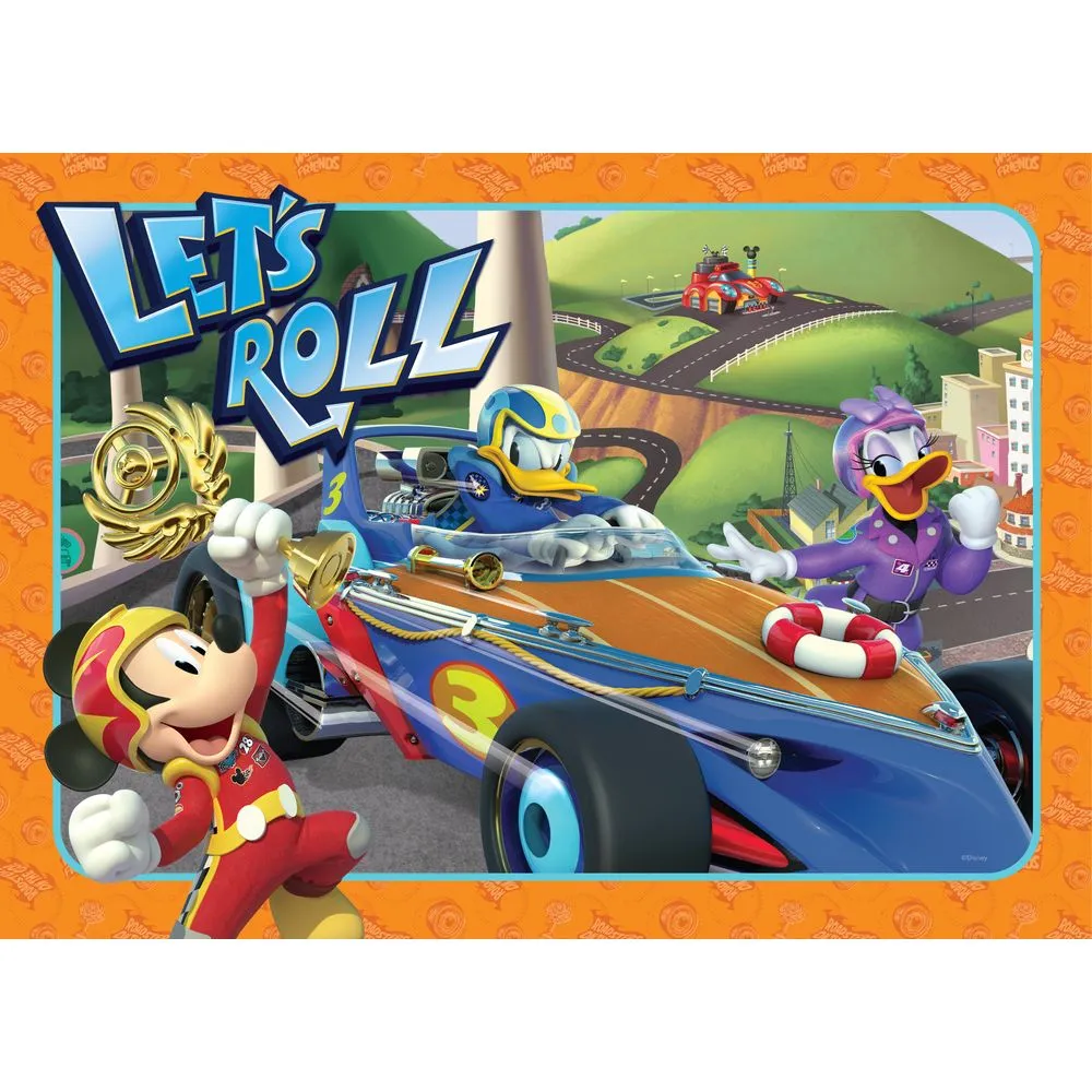 Disney Mickey Mouse And The Roadster Racers 35 Piece Frame Tray Puzzle Assorted Styles