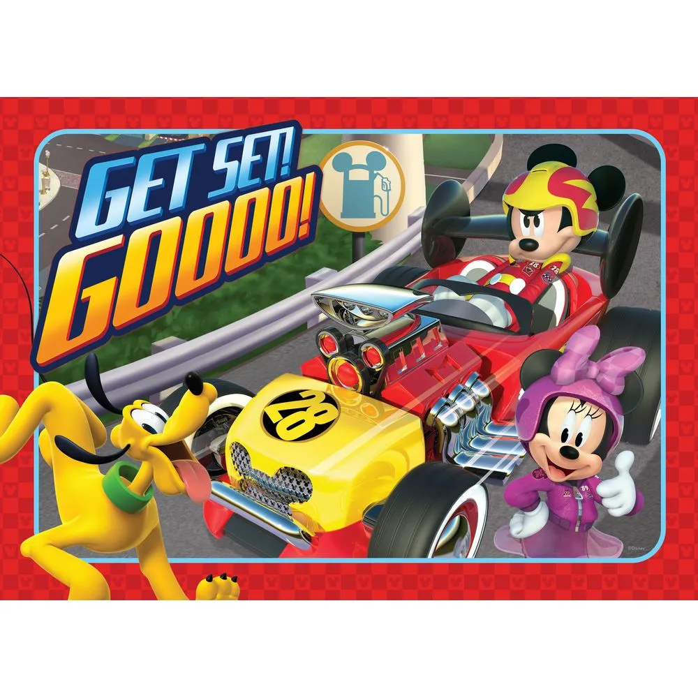 Disney Mickey Mouse And The Roadster Racers 35 Piece Frame Tray Puzzle Assorted Styles