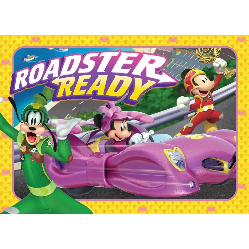 Disney Mickey Mouse And The Roadster Racers 35 Piece Frame Tray Puzzle Assorted Styles