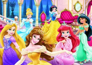 Disney Princess 60 Piece Boxed Puzzle Dressed To Delight