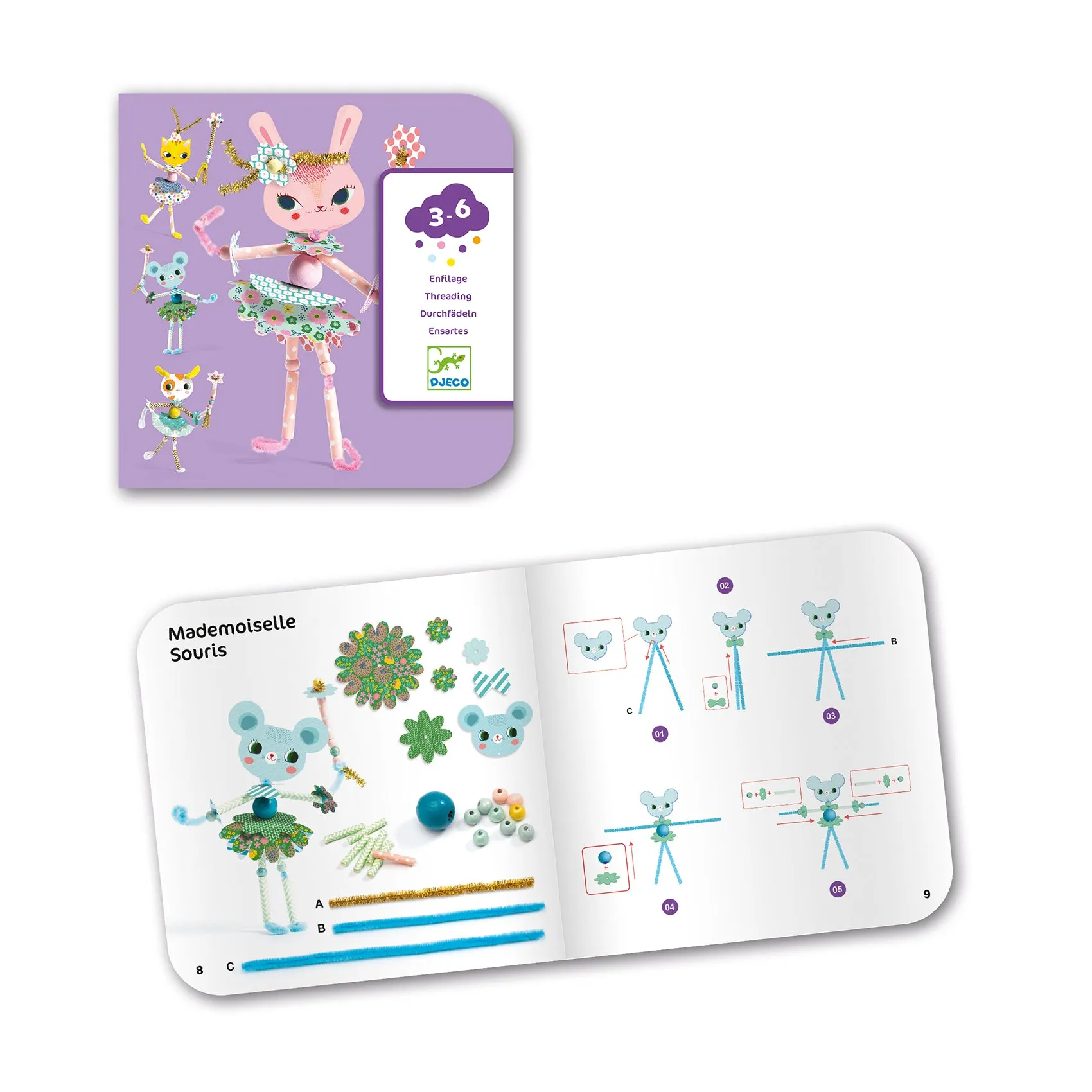 Djeco Craft | My Fairies Threading Set