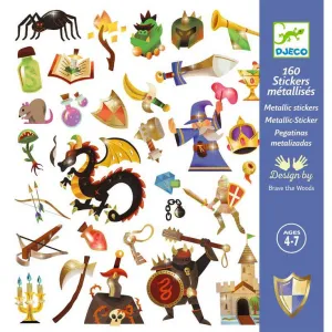 Djeco Stickers | Medieval 160pc