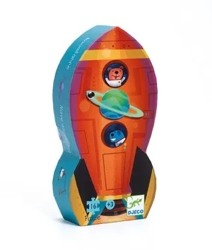 Djeco The Spaceship 16 Piece Puzzle