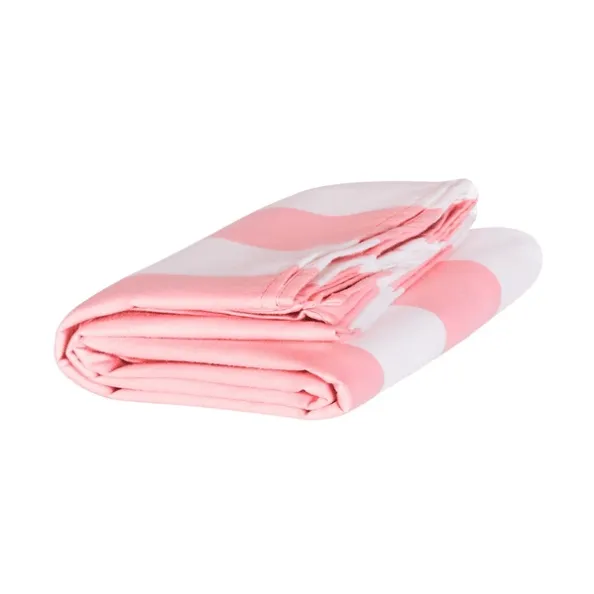 Dock & Bay | Beach Towel Cabana Light | Malibu Pink Large