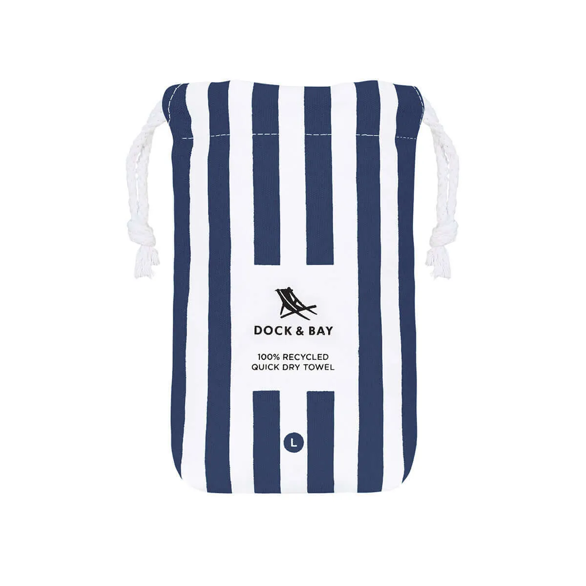Dock & Bay | Beach Towel Cabana | Whitsunday Blue Large
