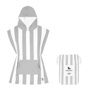 Dock & Bay | Poncho | Goa Grey | M 8-10 years