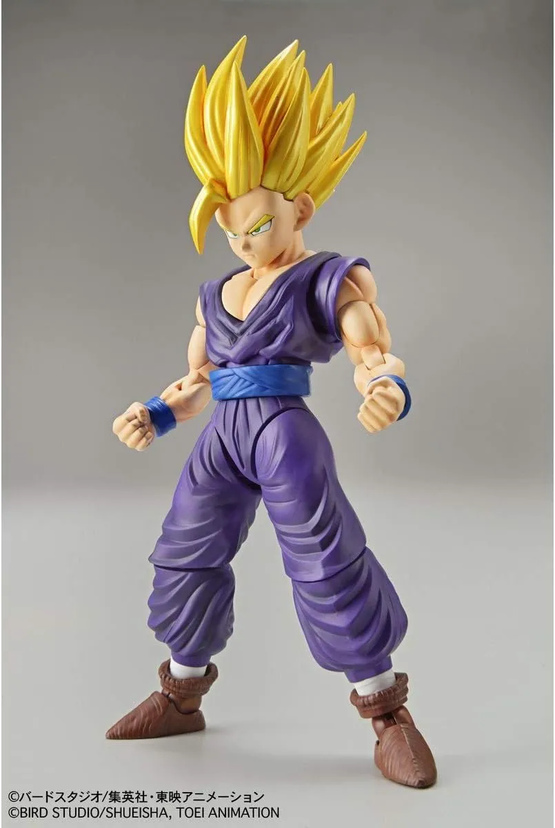 Dragon Ball Z Super Saiyan 2 Son Gohan Figure-rise Standard Model Kit - 13  Years, Buildable Action Figure