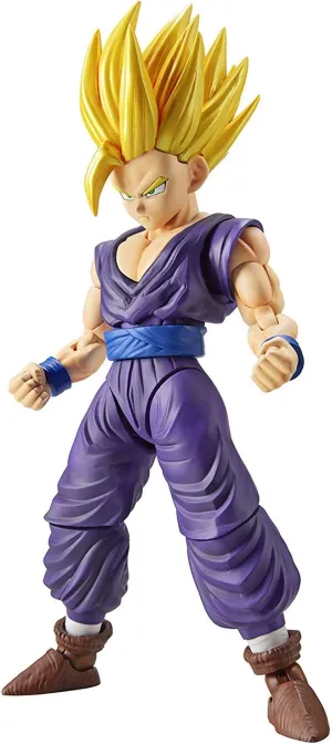 Dragon Ball Z Super Saiyan 2 Son Gohan Figure-rise Standard Model Kit - 13  Years, Buildable Action Figure