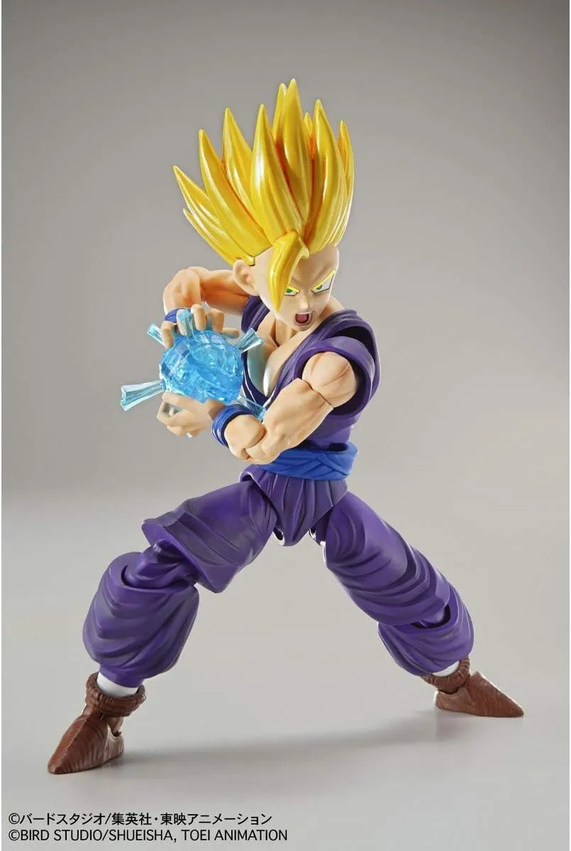 Dragon Ball Z Super Saiyan 2 Son Gohan Figure-rise Standard Model Kit - 13  Years, Buildable Action Figure