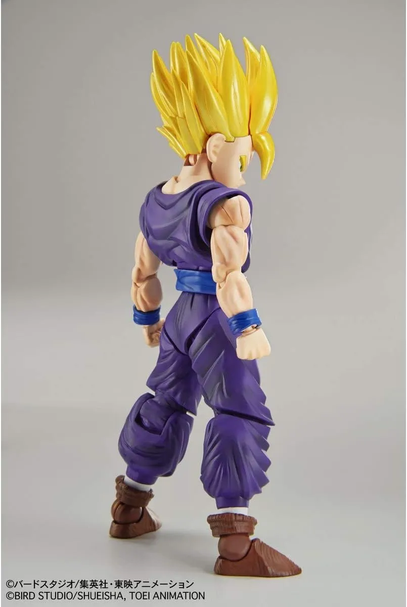 Dragon Ball Z Super Saiyan 2 Son Gohan Figure-rise Standard Model Kit - 13  Years, Buildable Action Figure