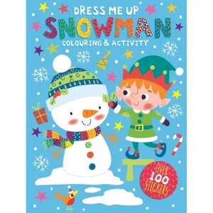 Dress Me Up Snowman Colouring & Activity Book