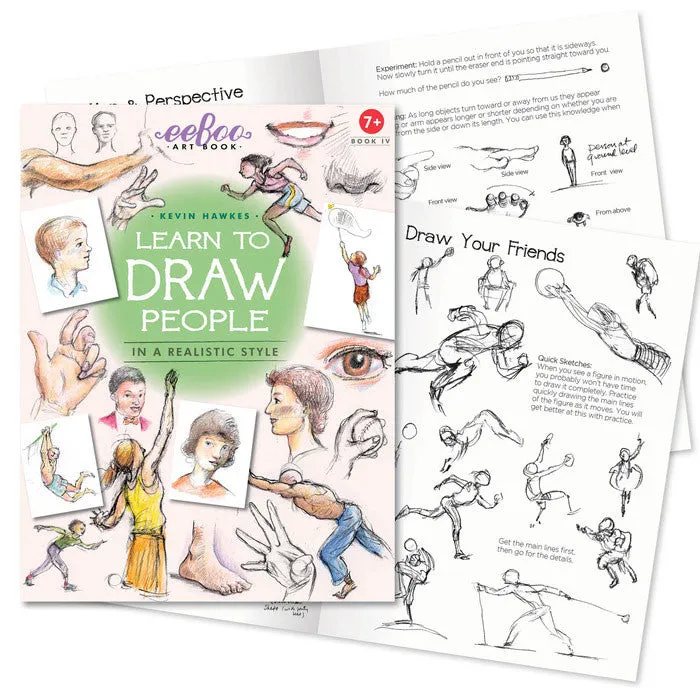 eeBoo Art Book 4 - Learn to Draw People