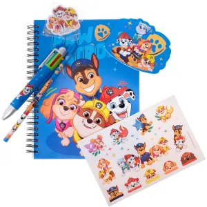 Euromic Paw Patrol Skrive Set A5 med 60 sider,  multi farvet pen.