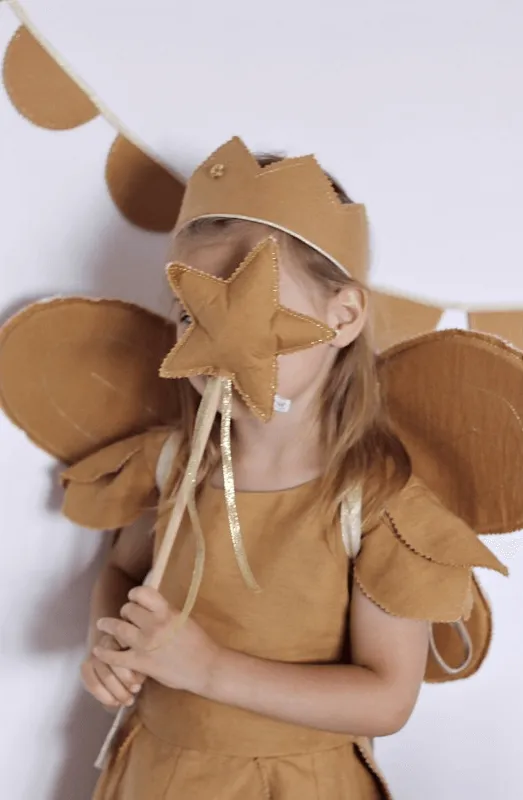Fairy Wings Caramel with Gold