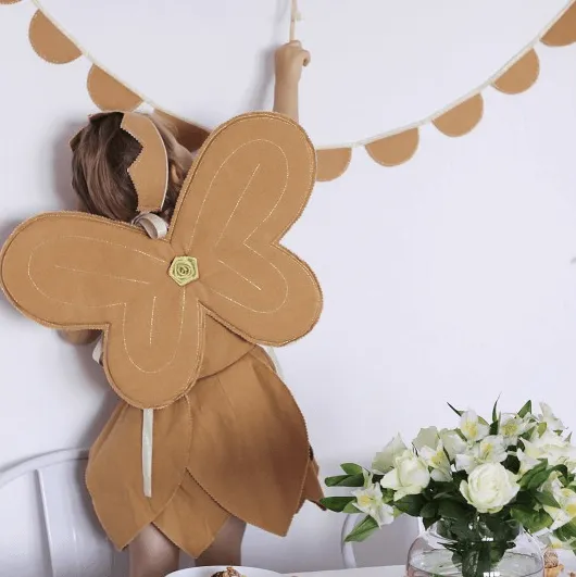 Fairy Wings Caramel with Gold