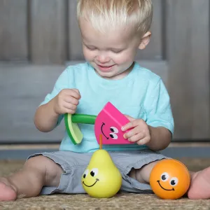 Fat Brain Toys Fruit Friends 3-in-1 Toddler Toy
