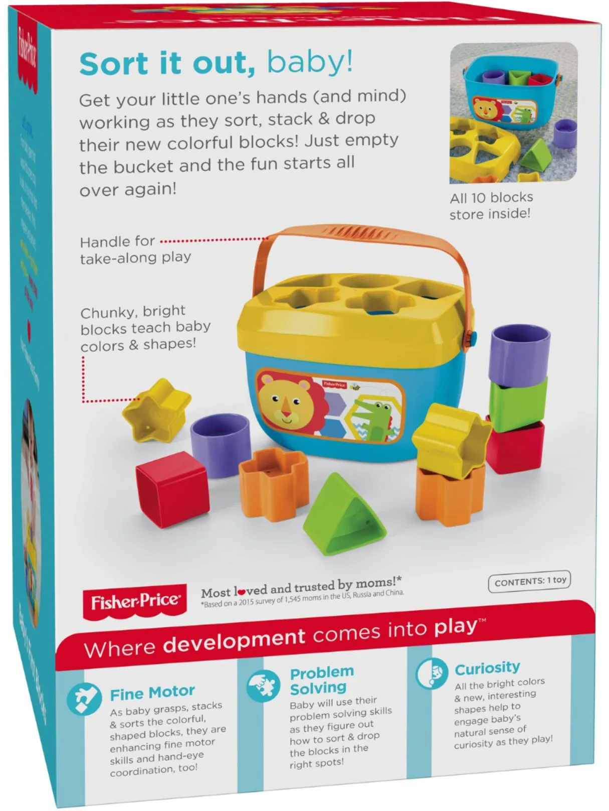 Fisher-Price Baby's First Blocks