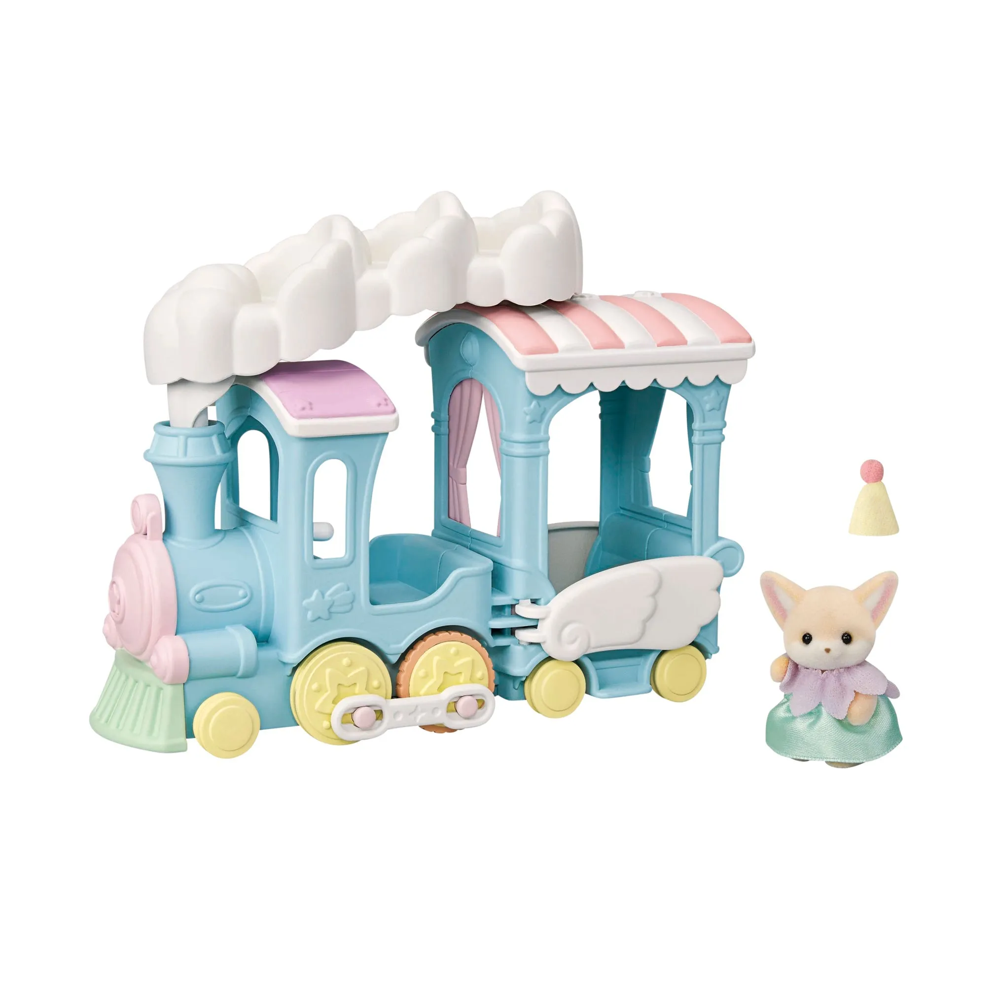 Floating Cloud Rainbow Train