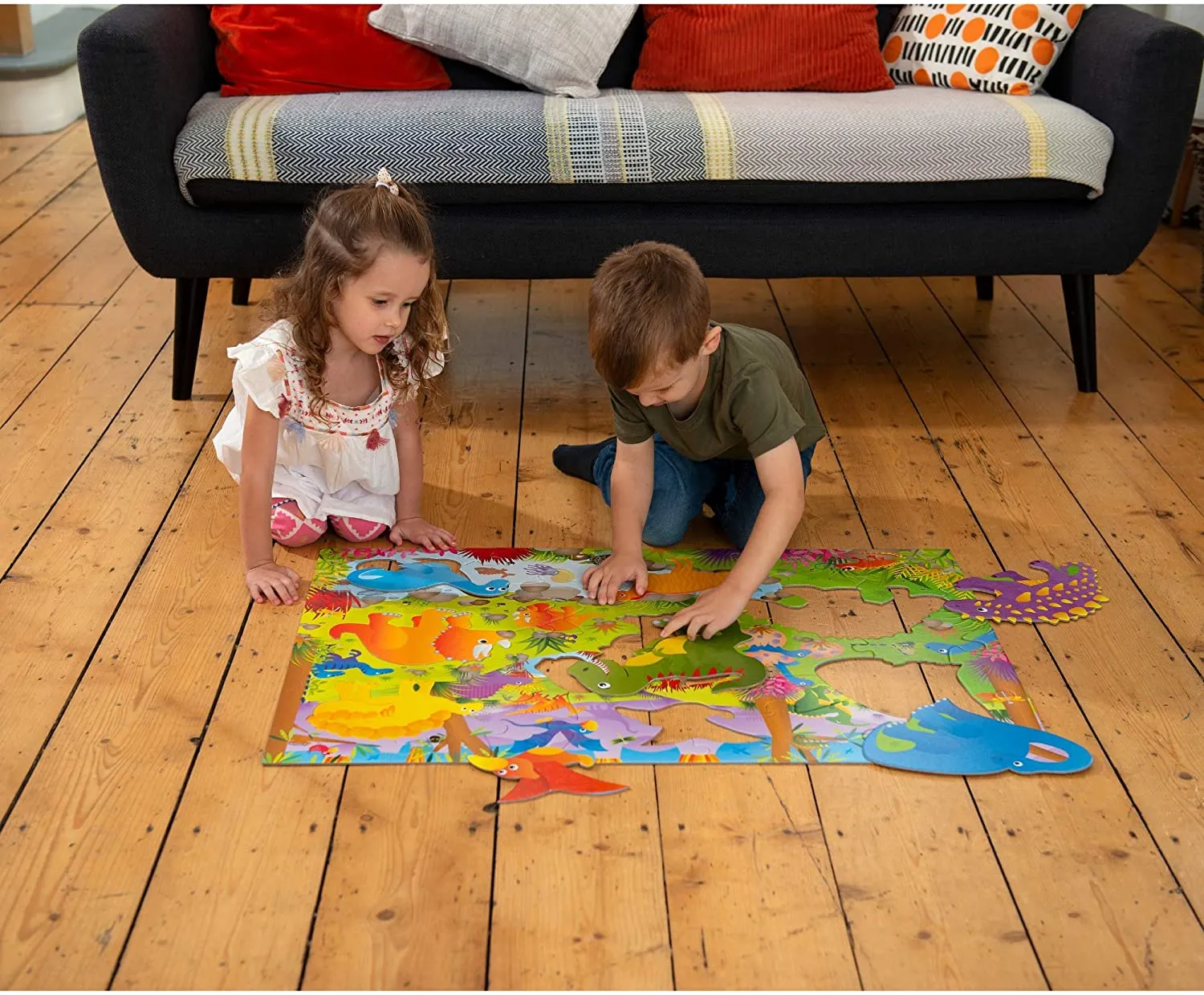 GALT Giant Floor Puzzles - Dinosaurs Wise - Kids Toys