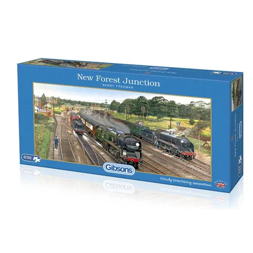 Gibson 636 Piece Puzzle New Forest Junction