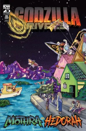 Godzilla Rivals: Mothra vs. Hedorah Cover B Variant Comic