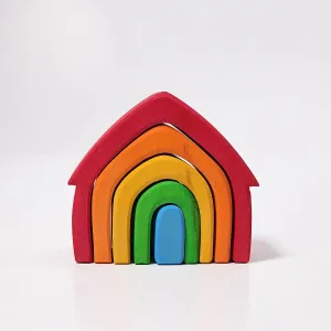 Grimm's | Stacking House | Coloured
