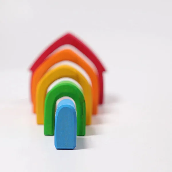 Grimm's | Stacking House | Coloured
