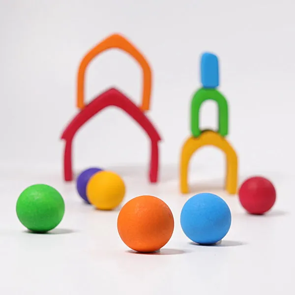 Grimm's | Stacking House | Coloured