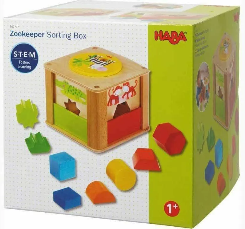 Haba Zookeeper Sorting Box